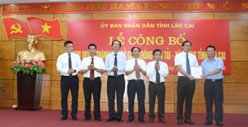 Công bố thành lập Sở Giao thông Vận tải-Xây dựng Lào Cai