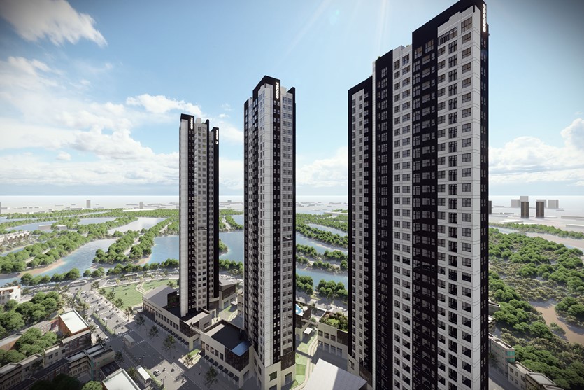 Tổ hợp nhà cao tầng CT-05A tại Khu đô thị Ecopark